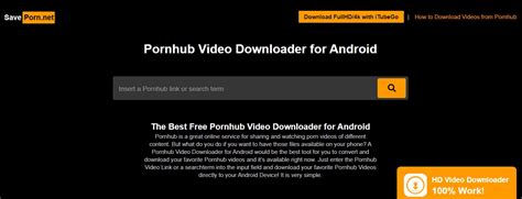 save pornhub video|Bester Pornhub Downloader: Pornhub